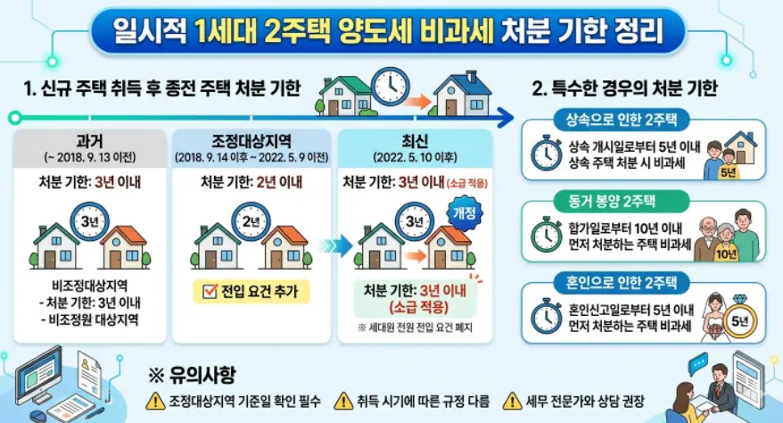 1주택자-일시적-2주택-양도세-비과세-혜택
