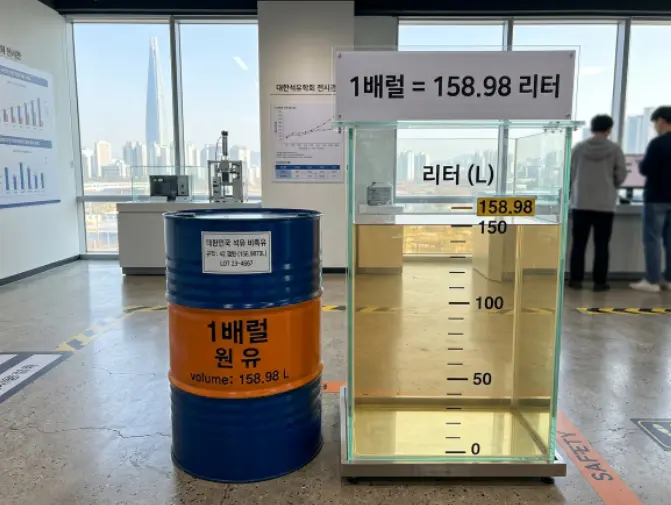 1배럴은 몇리터