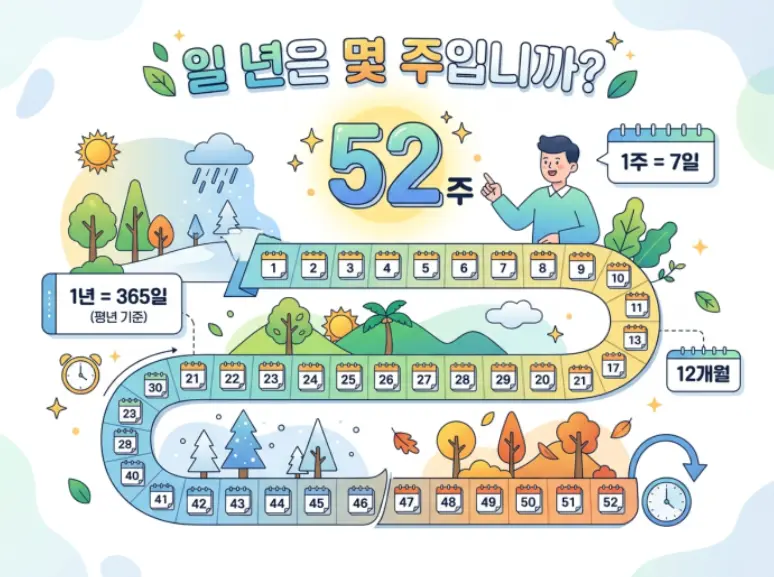 1년-몇주-1