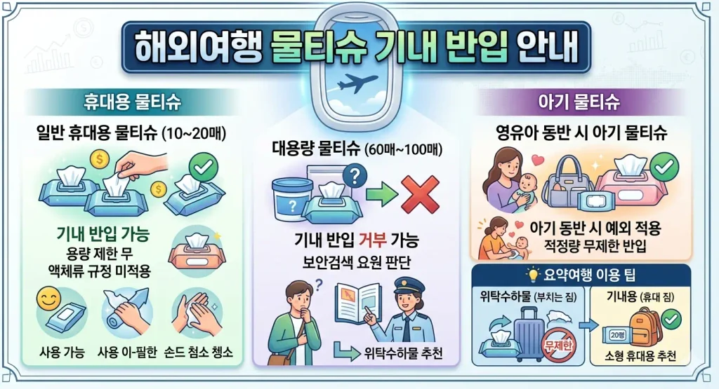 해외여행-시-물티슈-기내-반입
