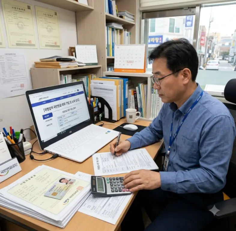 1인-개인사업자-국민연금-의무가입-여부