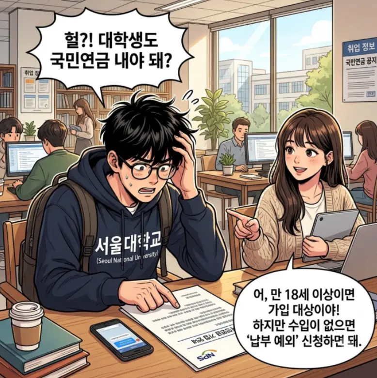 대학생-아르바이트를-할-때-국민연금