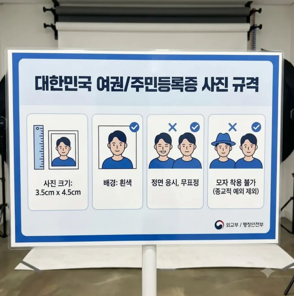 증명사진-규격